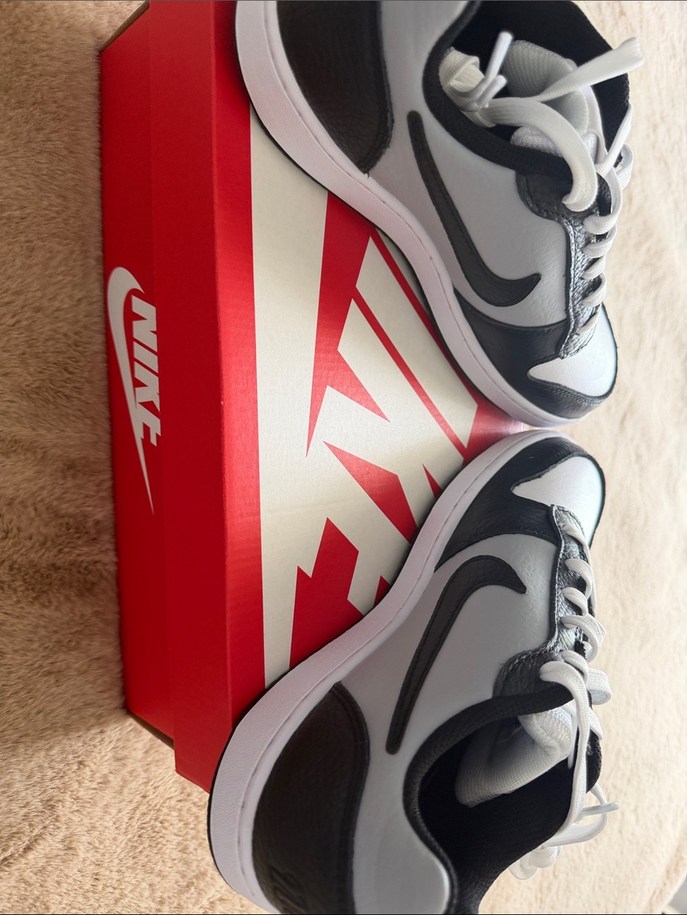 Nike Men’s Ebernon low premium wolf grey dunks NEW size 8 - Picture 5 of 7